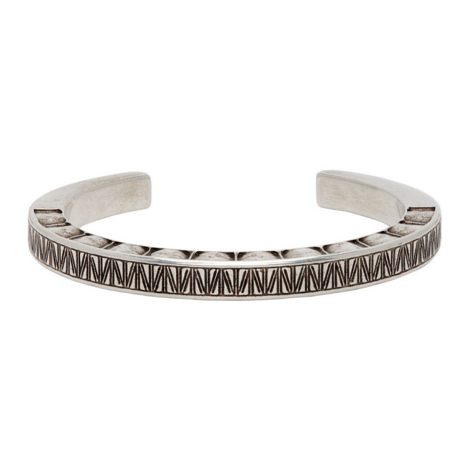 Photo: Saint Laurent Silver Carre Bracelet