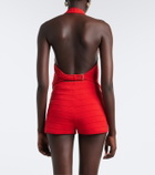 Retrofête Tinsley knitted crop top