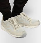 Nike - Fear of God Air Skylon II Leather, Felt and Mesh Sneakers - Gray