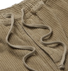 Isabel Marant - Jailen Cotton-Corduroy Drawstring Trousers - Brown