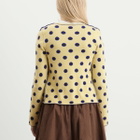 Damson Madder Women's Tabitha Reversible Cardigan in Butter