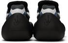 JW Anderson Blue & Black Bumper Hike Low Top Sneakers