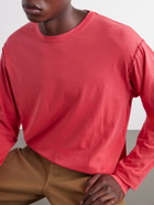 Les Tien - Cotton-Jersey T-Shirt - Red