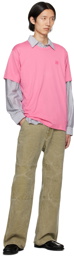 Acne Studios Pink Patch T-Shirt
