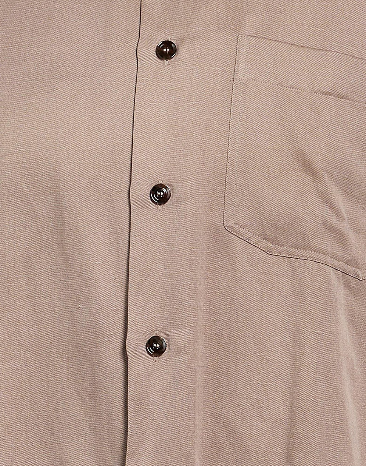 Brioni Mens Shirt Taupe