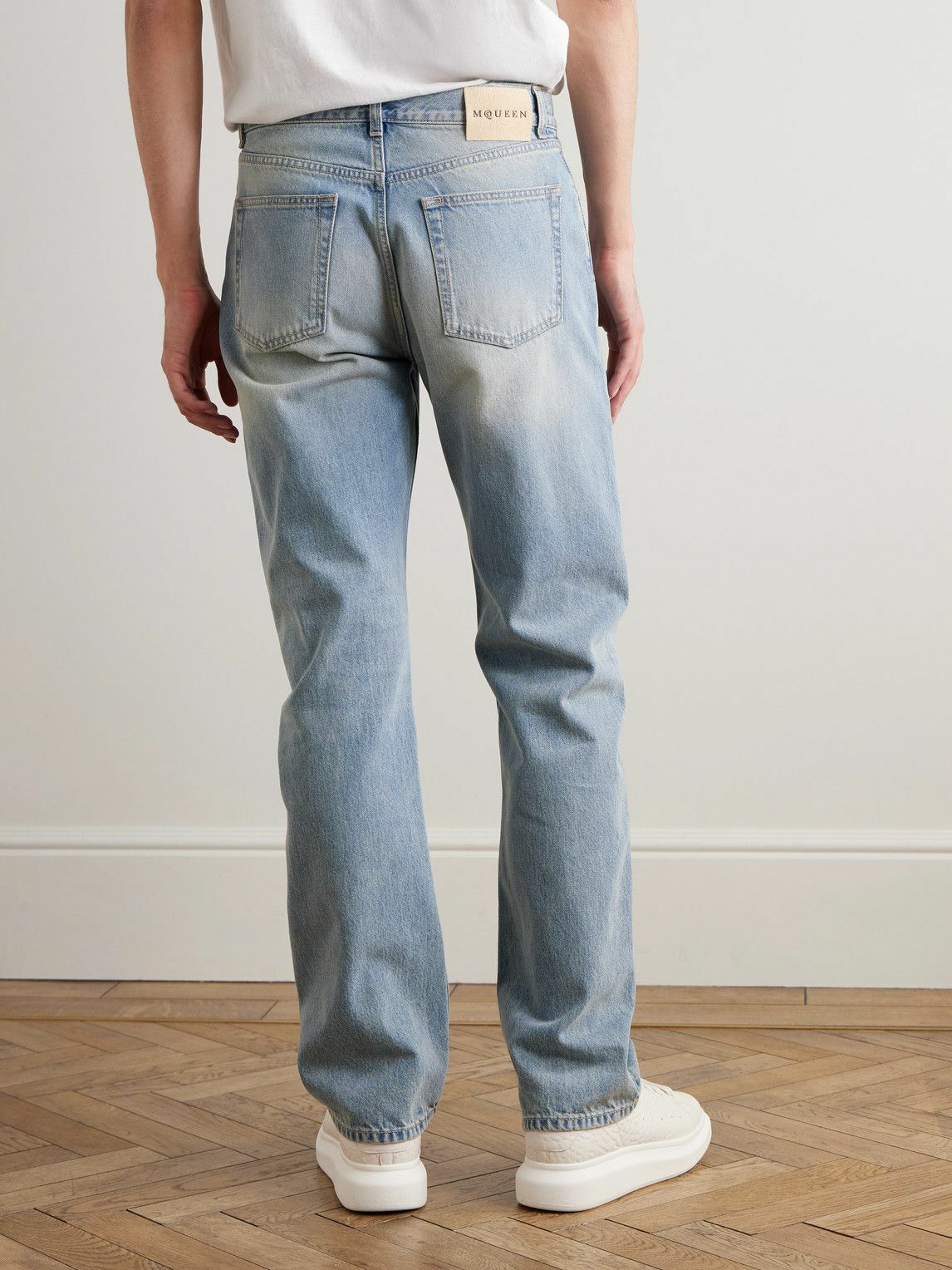 McQueen - Francis Straight-Leg Jeans - Blue