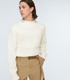 Sacai - Cotton-blend sweater