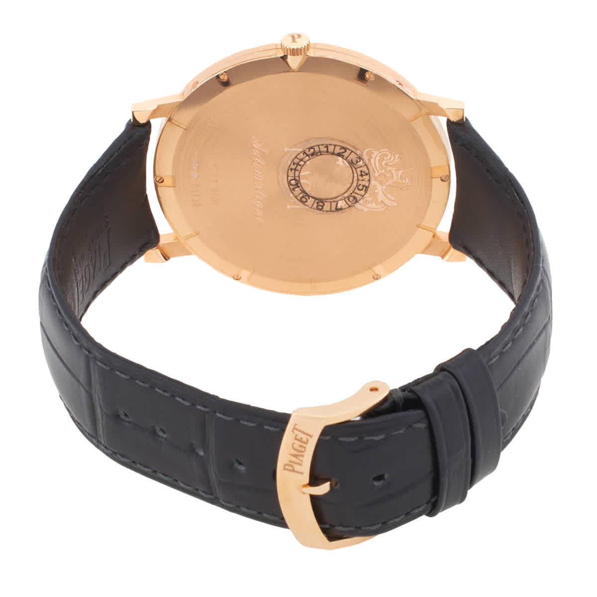 Piaget Altiplano Automatic Silver Dial 18kt Rose Gold Mens Watch G0A43120
