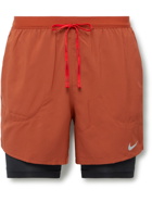 Nike Running - 2-in-1 Flex Stride Dri-FIT Shorts - Orange