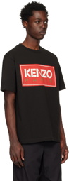 Kenzo Black Kenzo Paris Crewneck T-Shirt