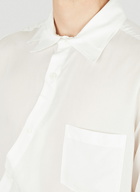 Double Collar Shirt in White