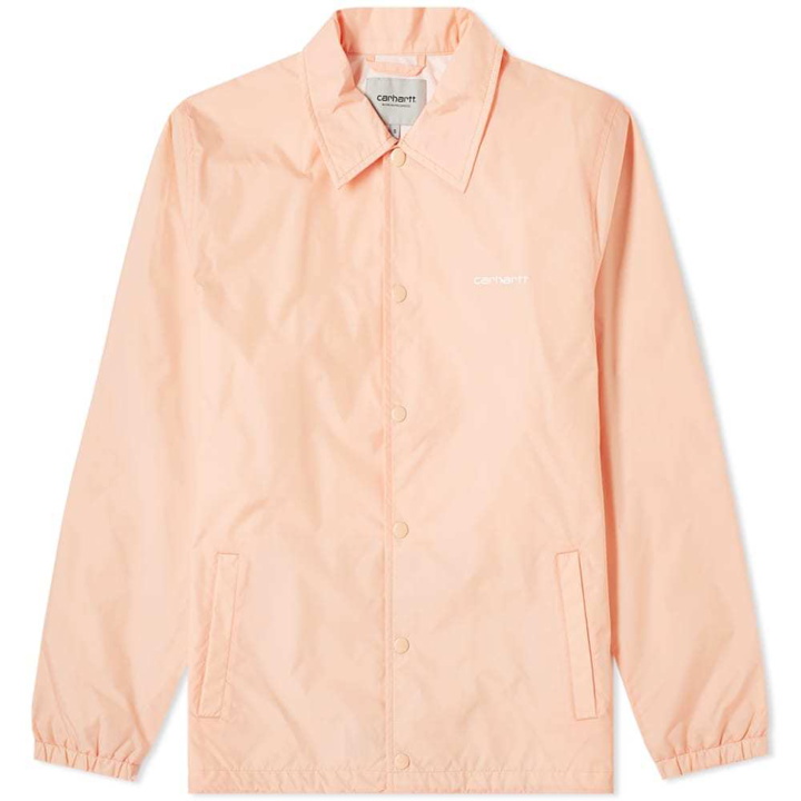 Photo: Carhartt Script Coach Jacket Peach