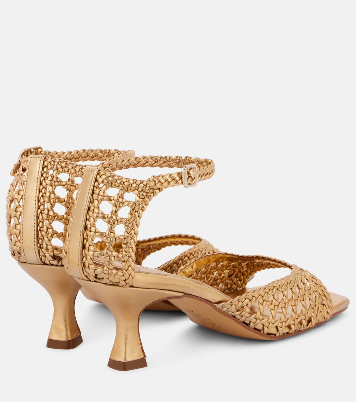 Souliers Martinez Veronica 55 woven leather sandals