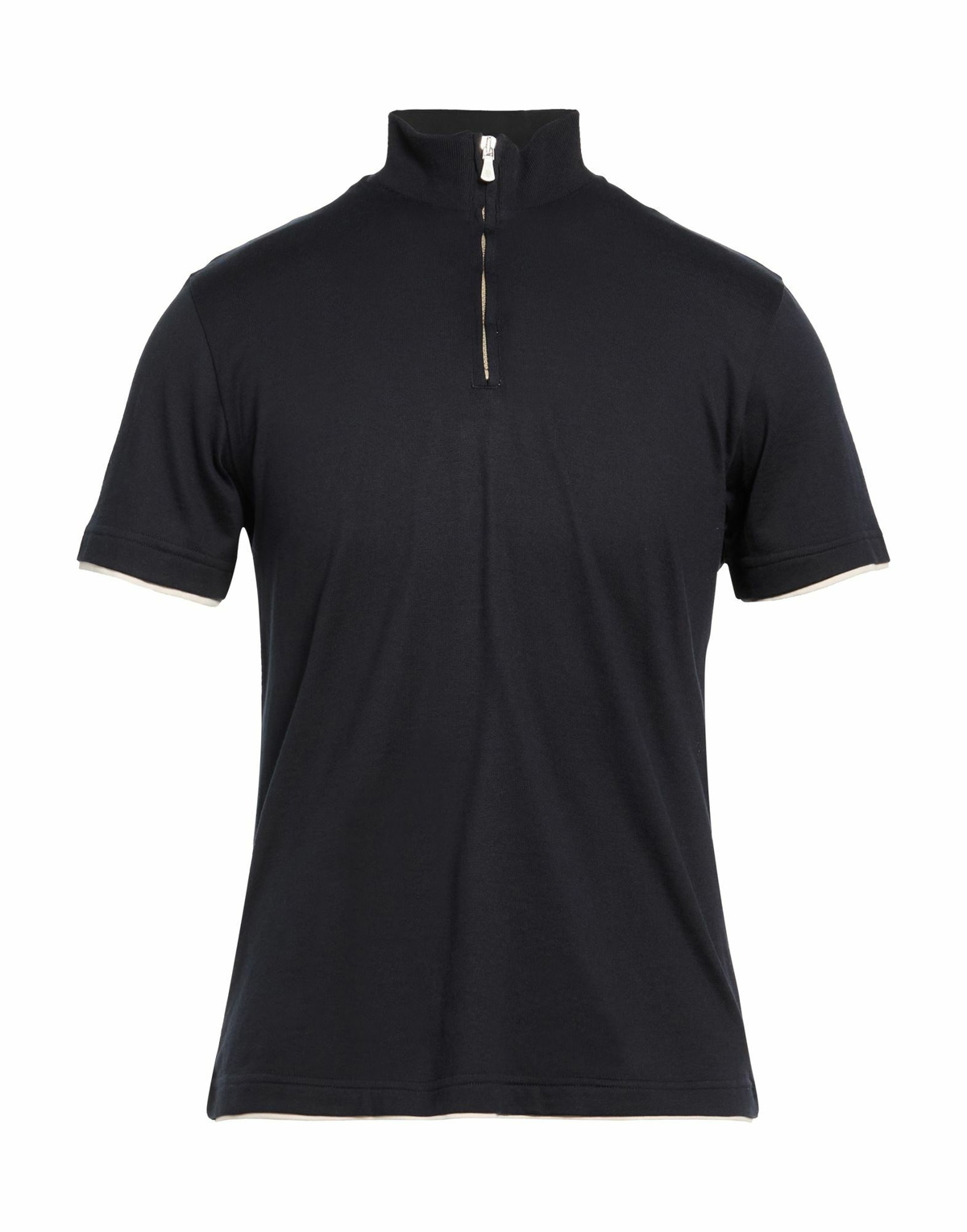Eleventy Mens Polo shirt Midnight in Blue