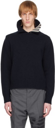 Thom Browne Navy 4-Bar Polo