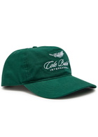 Cole Buxton International Logo-embroidered Cotton cap - Green - One Size