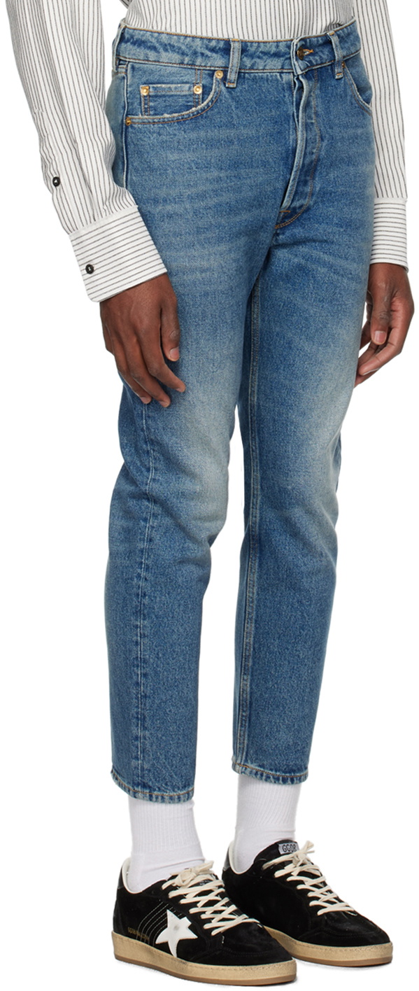 Golden Goose Blue Slim Fit Jeans