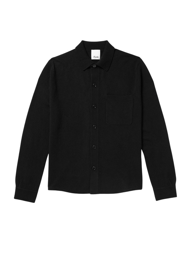 Photo: Allude - Virgin Wool and Cashmere-Blend Cardigan - Black