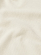 Loro Piana - Regatta Contrast-Tipped Stretch-Cotton Piqué Polo Shirt - Neutrals