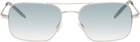 Oliver Peoples Silver Victory II Sunglasses