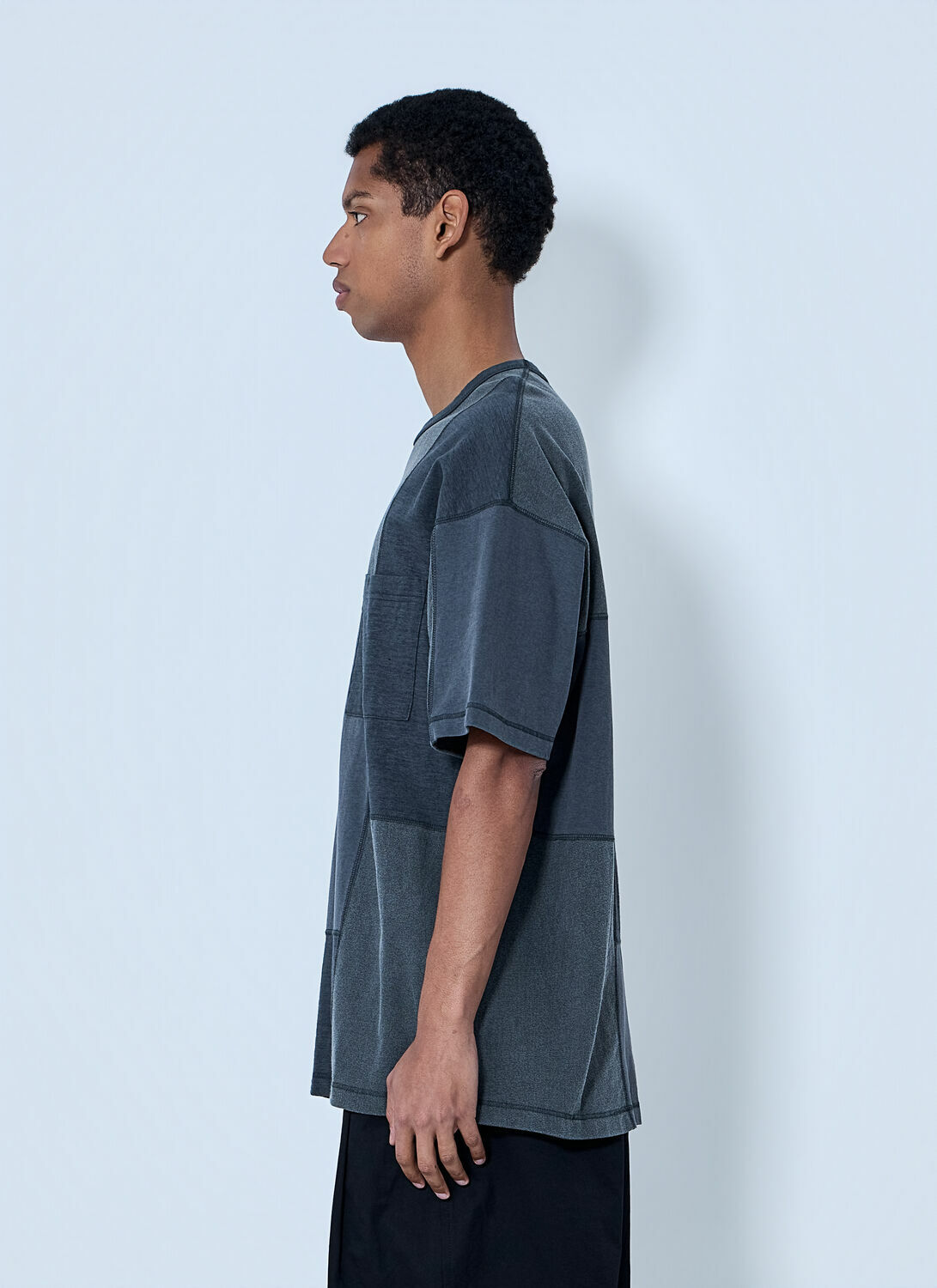 Comme des Garçons Homme Patchwork Cotton T-Shirt