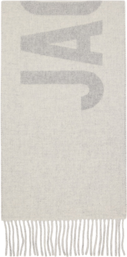Photo: JACQUEMUS Gray 'The Jacquemus' Scarf