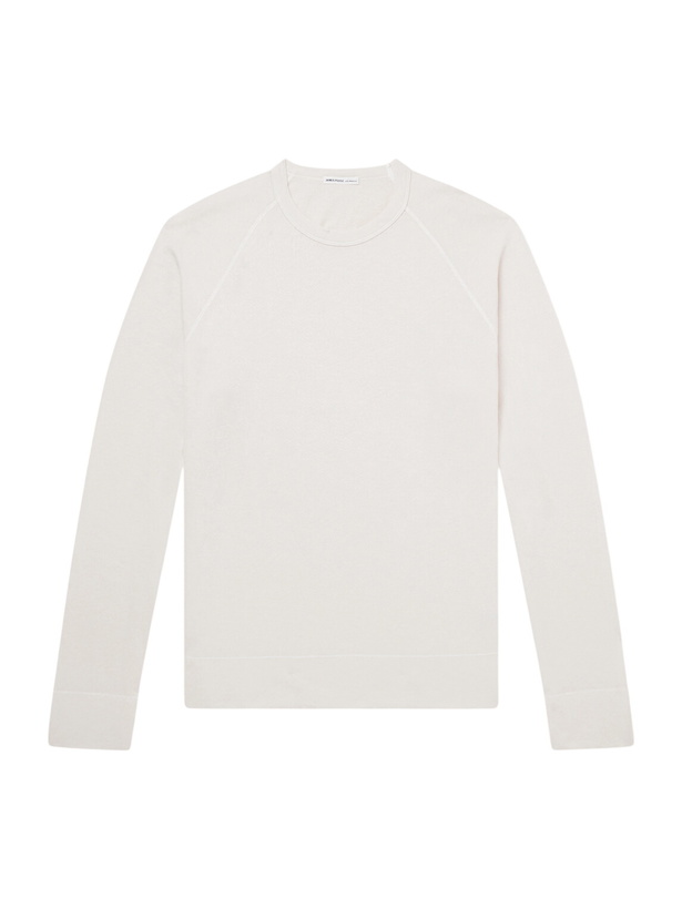 Photo: James Perse - Supima Cotton-Jersey Sweatshirt - Neutrals