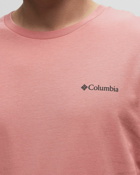 Columbia North Cascades Short Sleeve Tee Pink - Mens - Shortsleeves