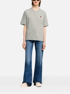 AMI PARIS - T-shirt With Embroidery