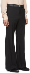 LU'U DAN SSENSE Exclusive Black 70's Bellbottom Trousers