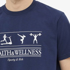 Sporty & Rich Men's Health & Wellness T-Shirt in Navy/White