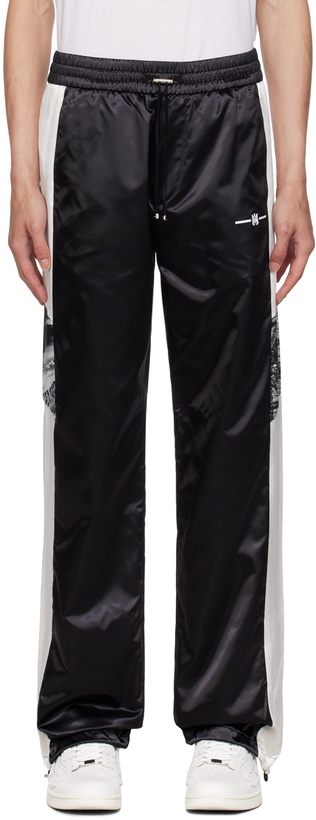 Photo: AMIRI Black Printed Track Pants