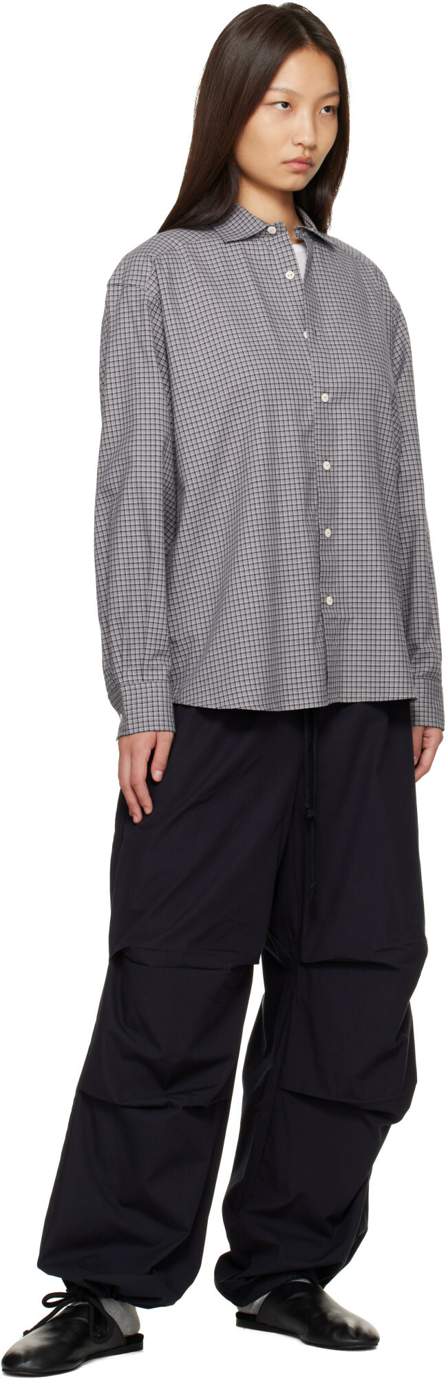 Baserange Gray Flannel Claude Shirt