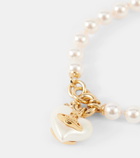 Vivienne Westwood Sheryl faux pearl gold-plated bracelet