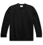 Fear of God - Oversized Logo-Print Loopback Cotton-Jersey Sweatshirt - Black
