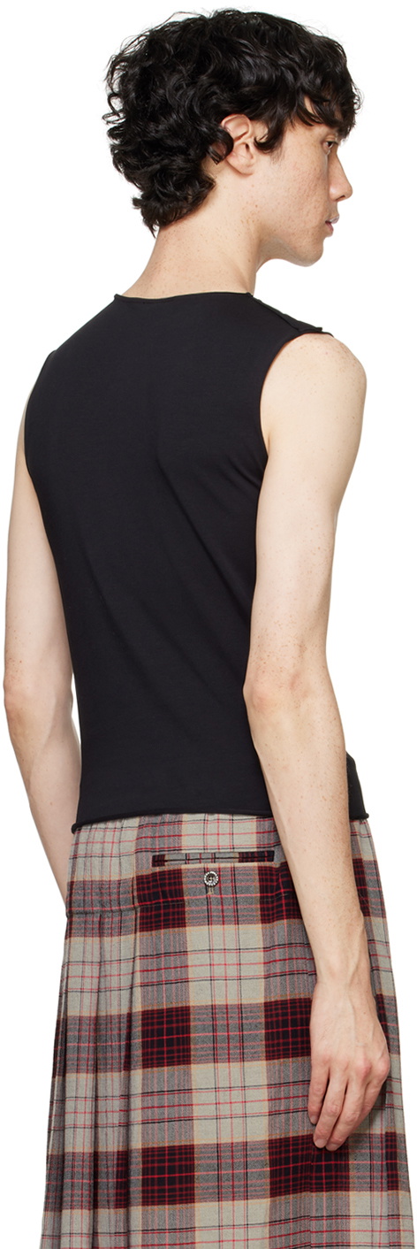 Charles Jeffrey LOVERBOY Black Patch Pocket Shirt