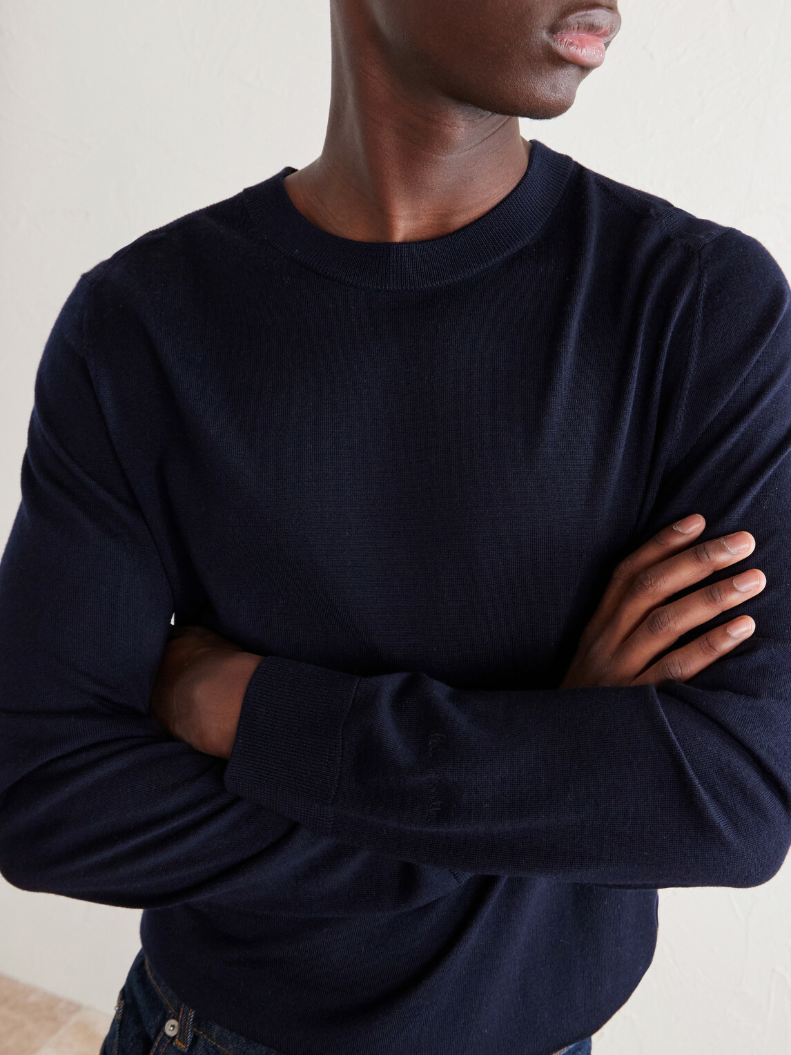 Paul Smith - Merino Wool Sweater - Blue