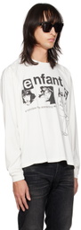 Enfants Riches Déprimés White 'Window Into Something Else' Long Sleeve T-Shirt