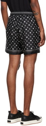 AMIRI Black MA Repeat Shorts