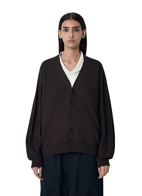 Photo: Lemaire Asymmetric Cardigan