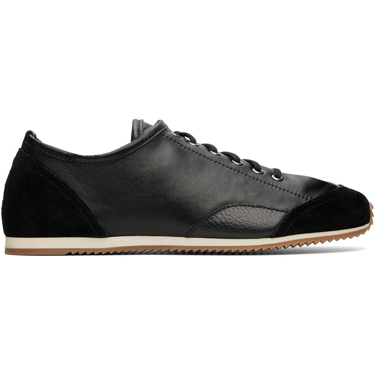 LEMAIRE Black Gummy Grips Sneakers