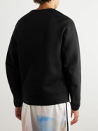 Nike - Logo-Print Cotton-Blend Jersey Sweatshirt - Black