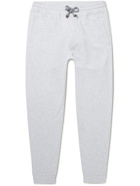 Brunello Cucinelli - Tapered Cotton-Jersey Sweatpants - Gray