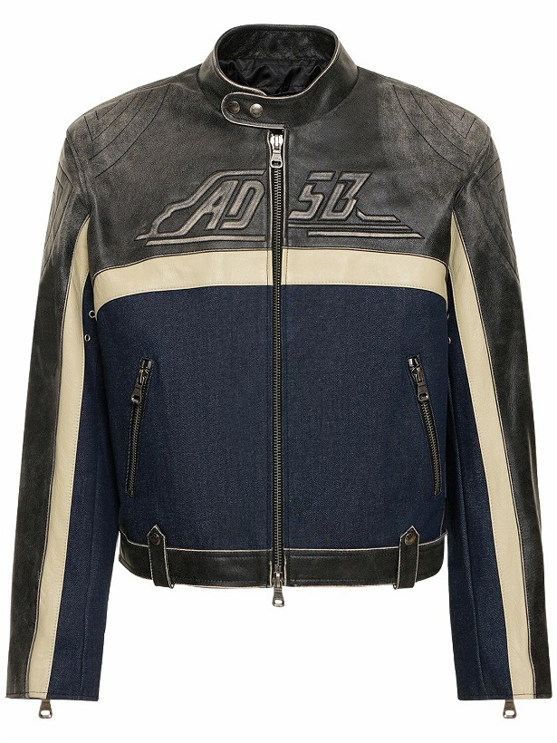 Photo: ANDERSSON BELL - 24 Racing Leather & Denim Jacket