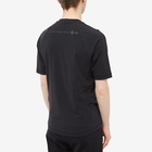 Moncler Grenoble Men's Technical Embossed Logo T-Shirt in Black