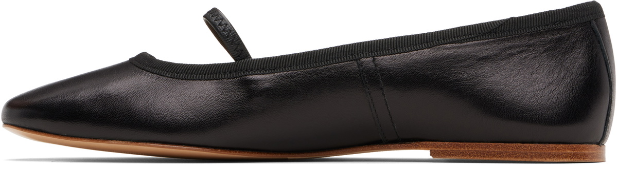 A.P.C. Black Swan Ballerina Flats