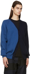 Comme des Garçons Shirt Blue & Navy Lochaven of Scotland Cardigan