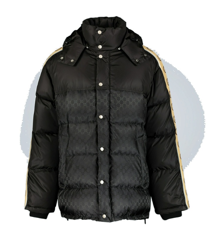 Photo: Gucci - GG jacquard nylon padded coat