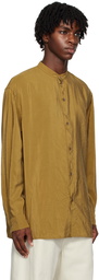 LEMAIRE Khaki Twisted Shirt