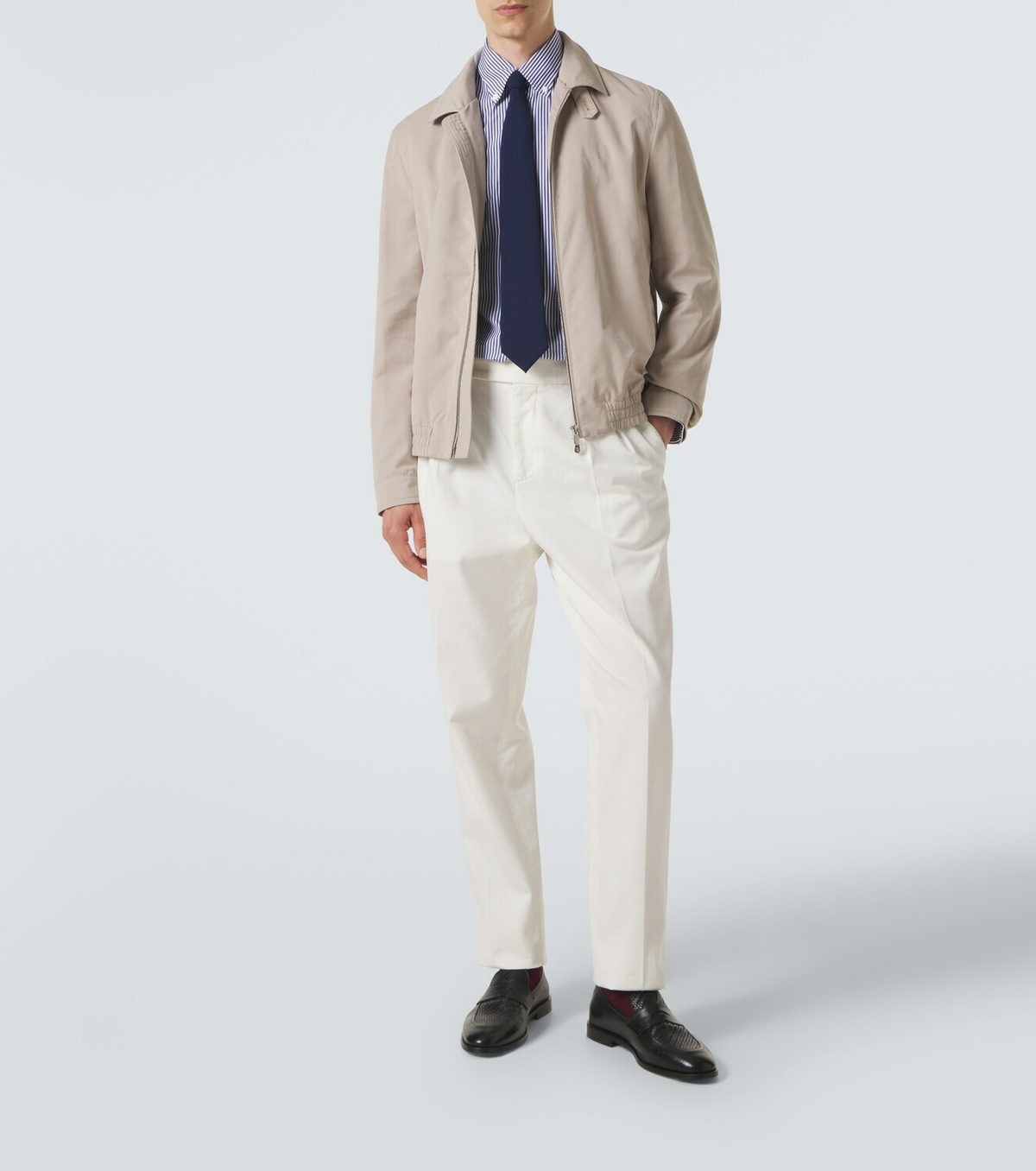 Brunello Cucinelli Cotton slim pants